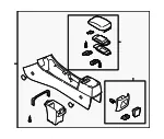 Console Assembly - Mazda (gp9a64420c02) - view 3
