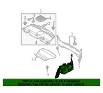 Trunk Trim Panel - Mazda (gp9a68850b) - view 4