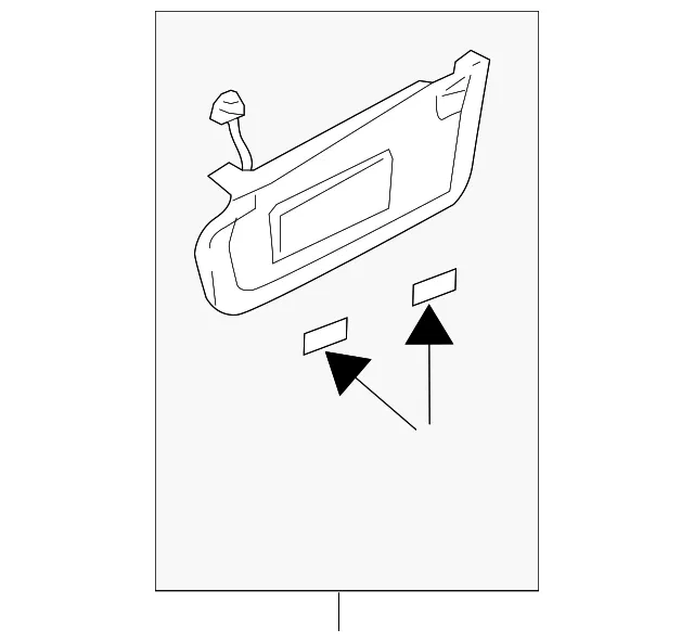 Sun Visor - Mazda (gp9a69320b77)