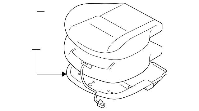 Seat Cushion Foam - Mazda (gp9a8811002)