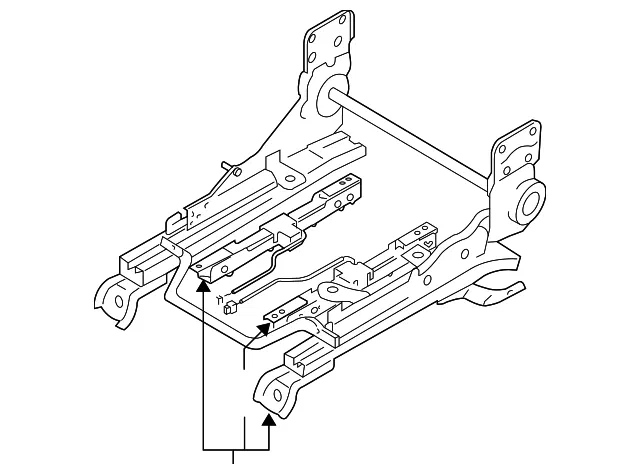 Seat Track - Mazda (gp9a88a00)