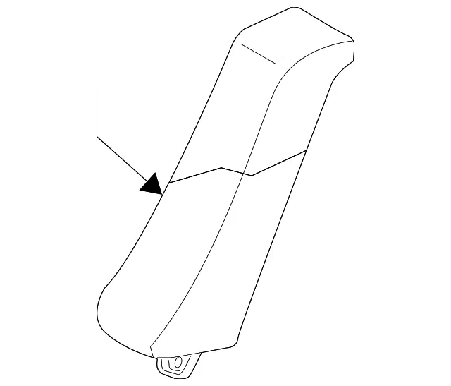 Seat Back Cushion - Mazda (gp9c57500b07)