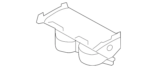 Console Cup Holder - Mazda (gr6a6443yc)