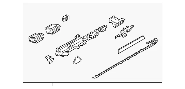 Instrument Panel Trim Panel - Mazda (grf555210a02)