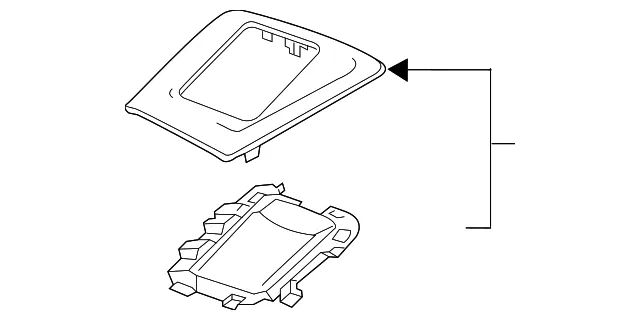 Instrument Panel Cover - Mazda (grf55541xa)