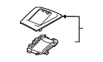 Instrument Panel Cover - Mazda (grf55541xa) - view 3