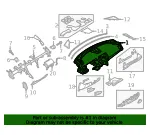 Instrument Panel - Mazda (grf560350b02) - view 4