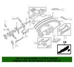 Instrument Panel Cover - Mazda (grf564270a2a) - view 4