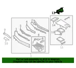 Console Compartment - Mazda (grf56436002) - view 4