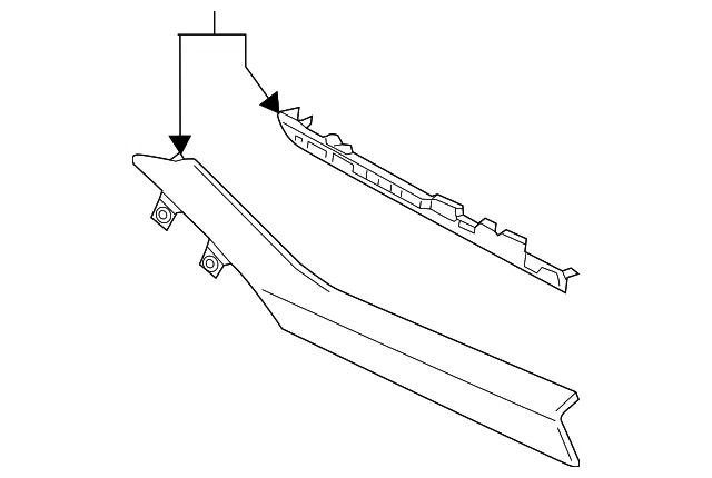 Console Trim Panel - Mazda (grf56448x2a)