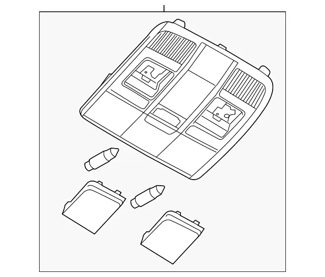 Overhead Console - Mazda (grf869970b02)