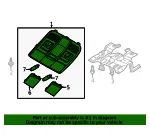 Overhead Console - Mazda (grf869970b02) - view 4