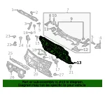 Dash Panel - Mazda (grf953400a) - view 4