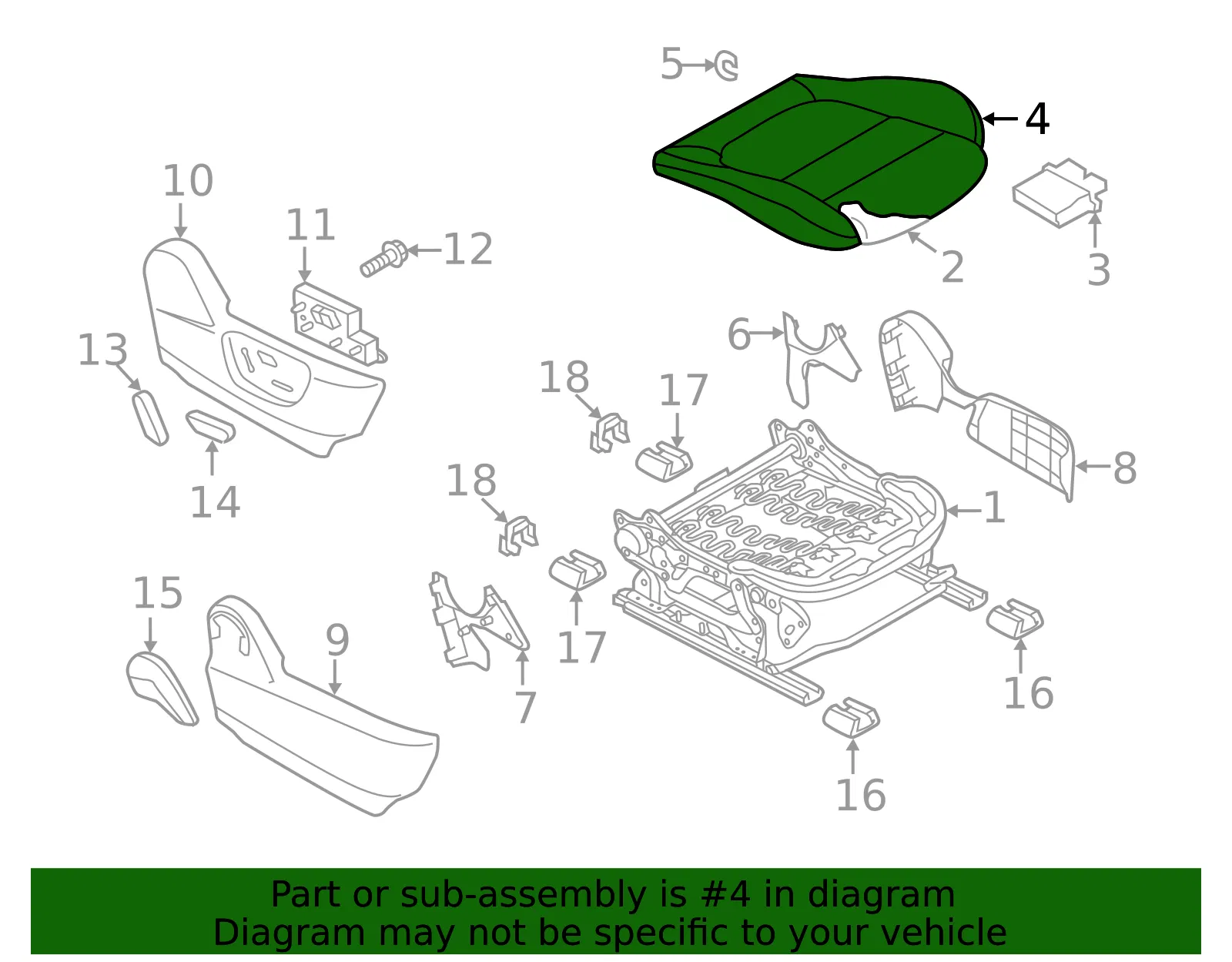 Cushion Cover - Mazda (grv18811102) - view 2