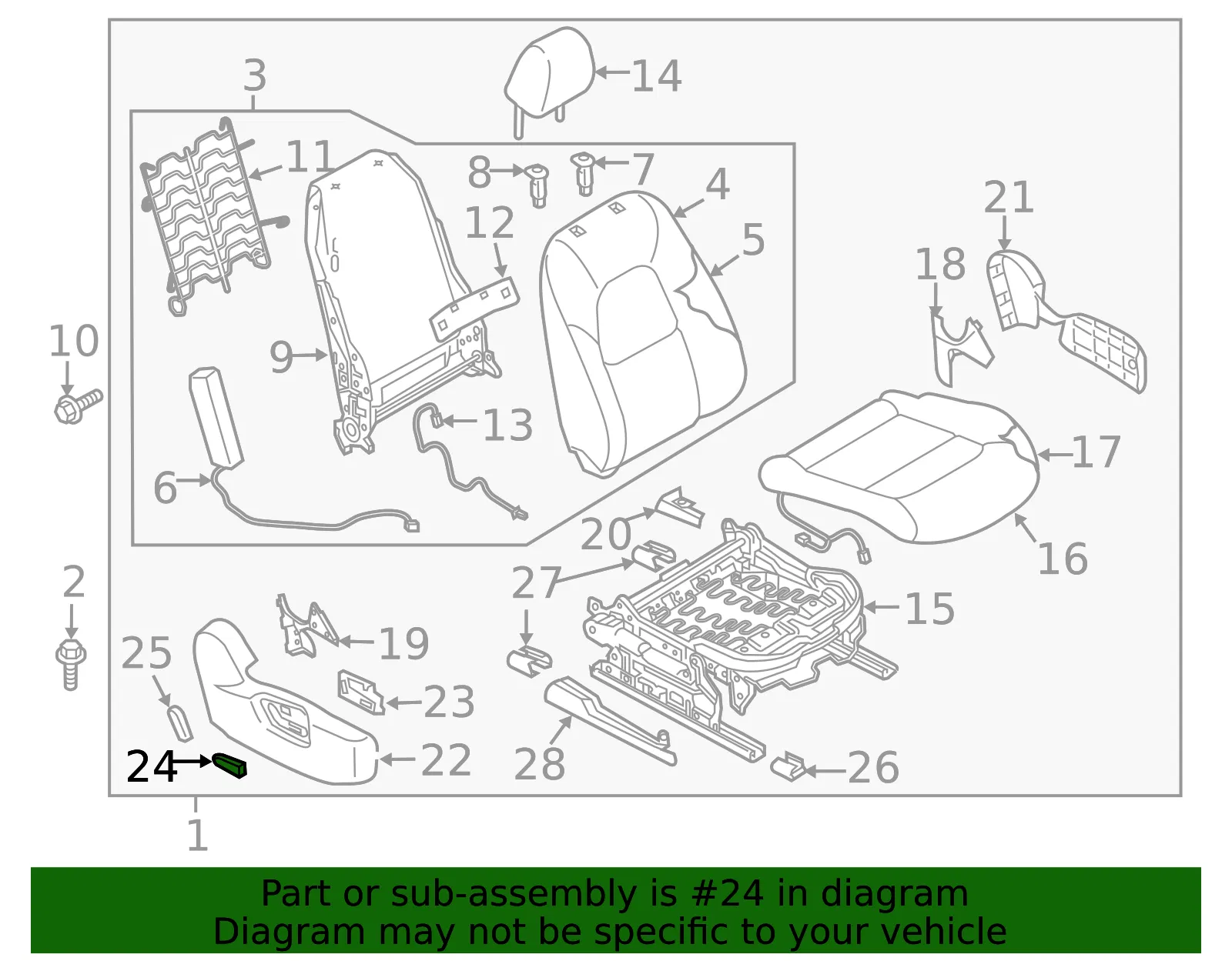 Knob - Mazda (grv188166) - view 2