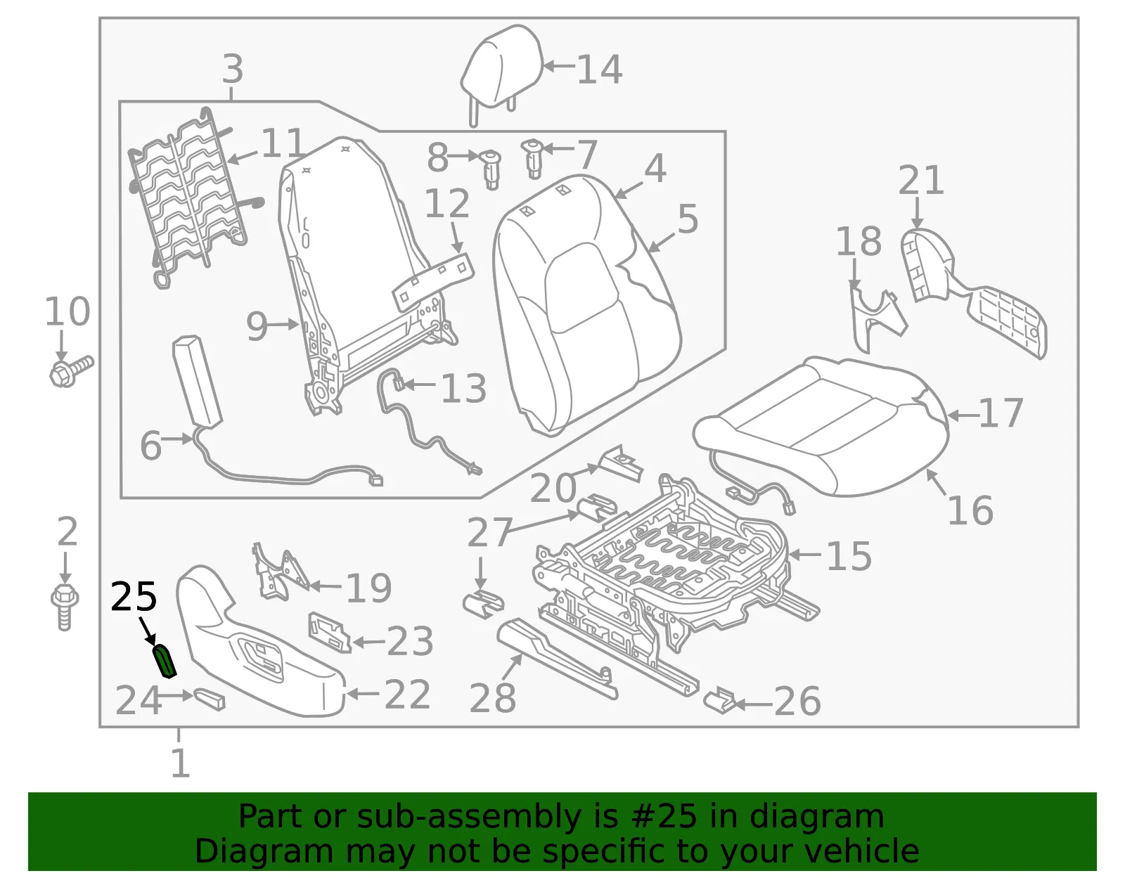 Knob - Mazda (grv1881g5) - view 2
