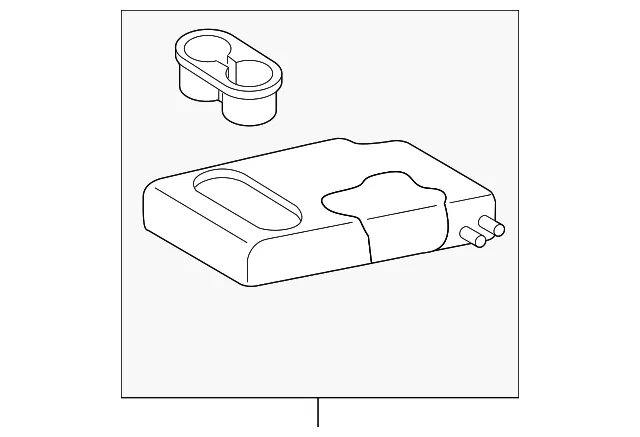 Armrest Assembly - Mazda (grv2883b039)