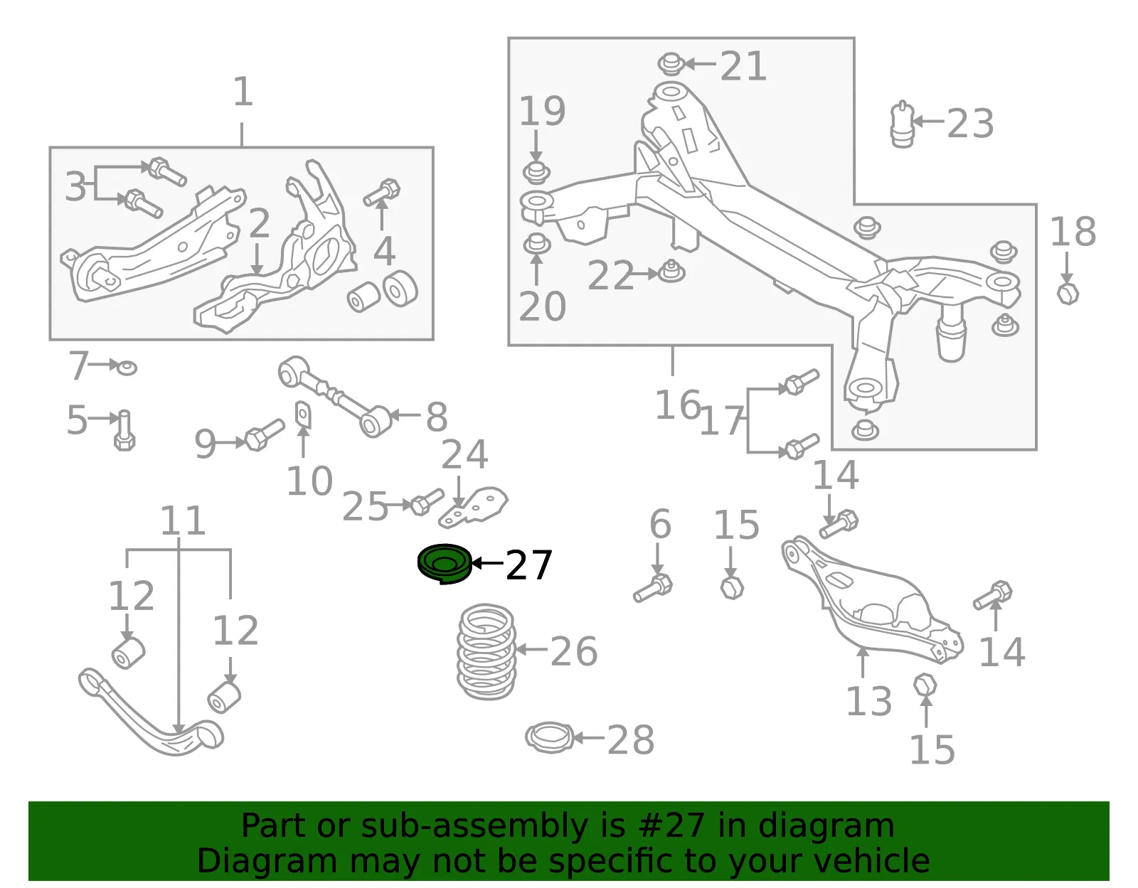 Upper Seat - Mazda (gs3l28012) - view 2