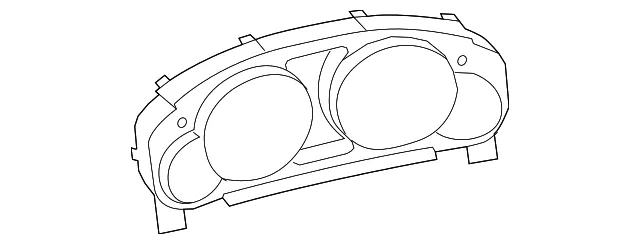 Instrument Panel Bezel - Mazda (gs3l55214)