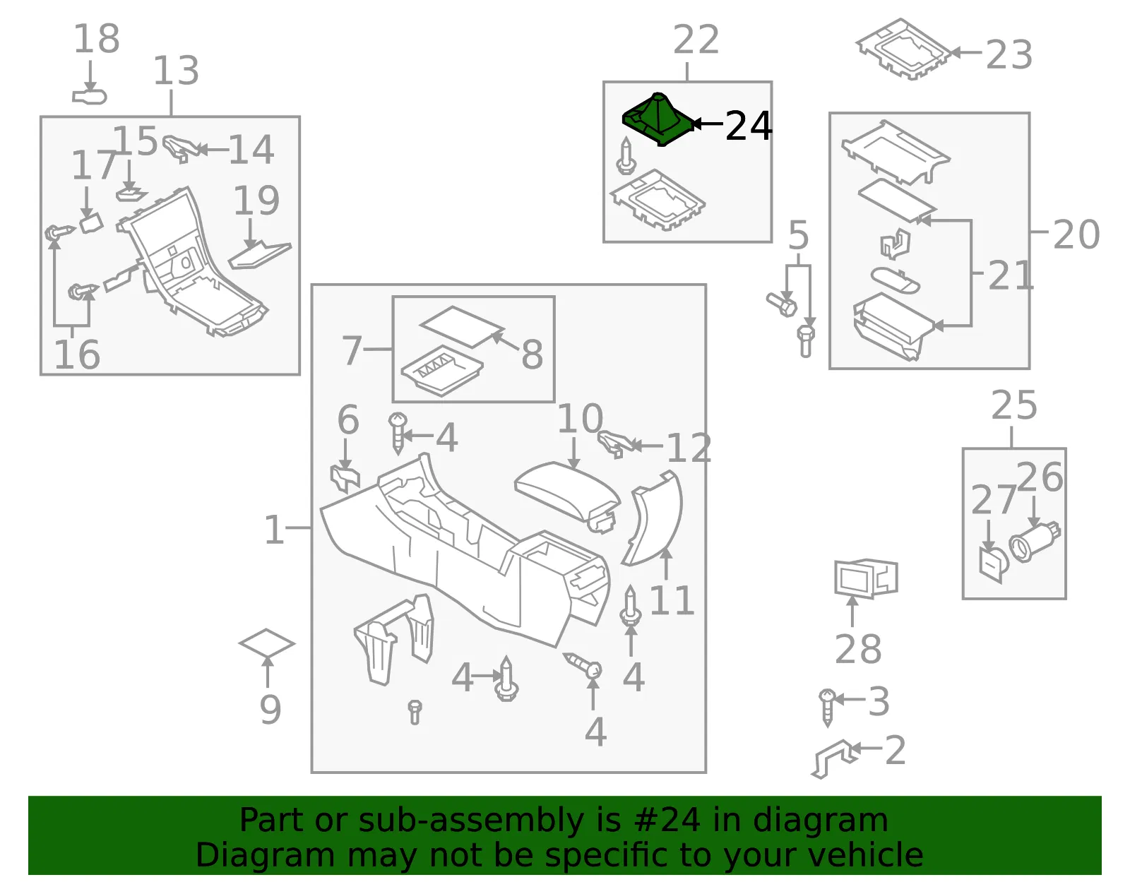 Shift Boot - Mazda (gs3l64331a02) - view 2