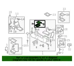 Console Compartment - Mazda (gs3l6450xa) - view 4