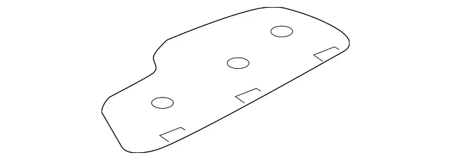 Trunk Trim Panel - Mazda (gs3l688e0a)
