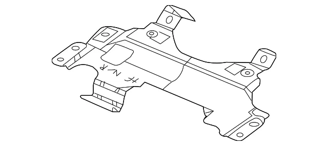 Console Bracket - Mazda (gs3l6998xa)