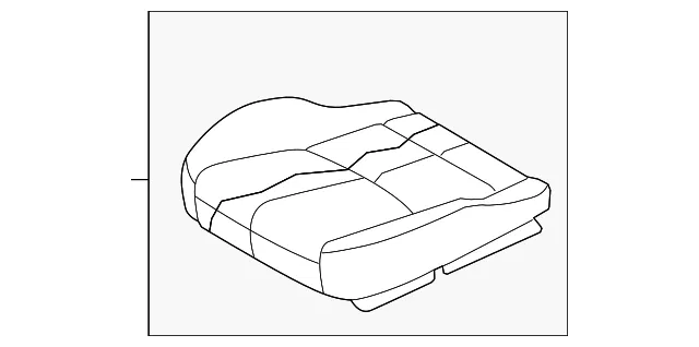 Seat Cushion Foam - Mazda (gs3l8816x74)