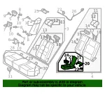 Armrest Assembly - Mazda (gs3t883b0d02) - view 4