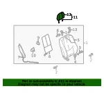 Headrest - Mazda (gs4m88140a30) - view 4
