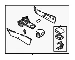 Center Console - Mazda (gsh864420a2a) - view 3
