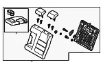 Seat Back Assembly - Mazda (gsv25745039) - view 3