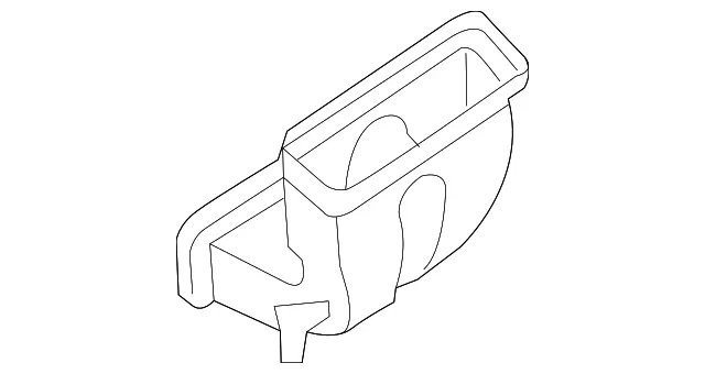 Instrument Panel Air Duct - Mazda (k12364943)