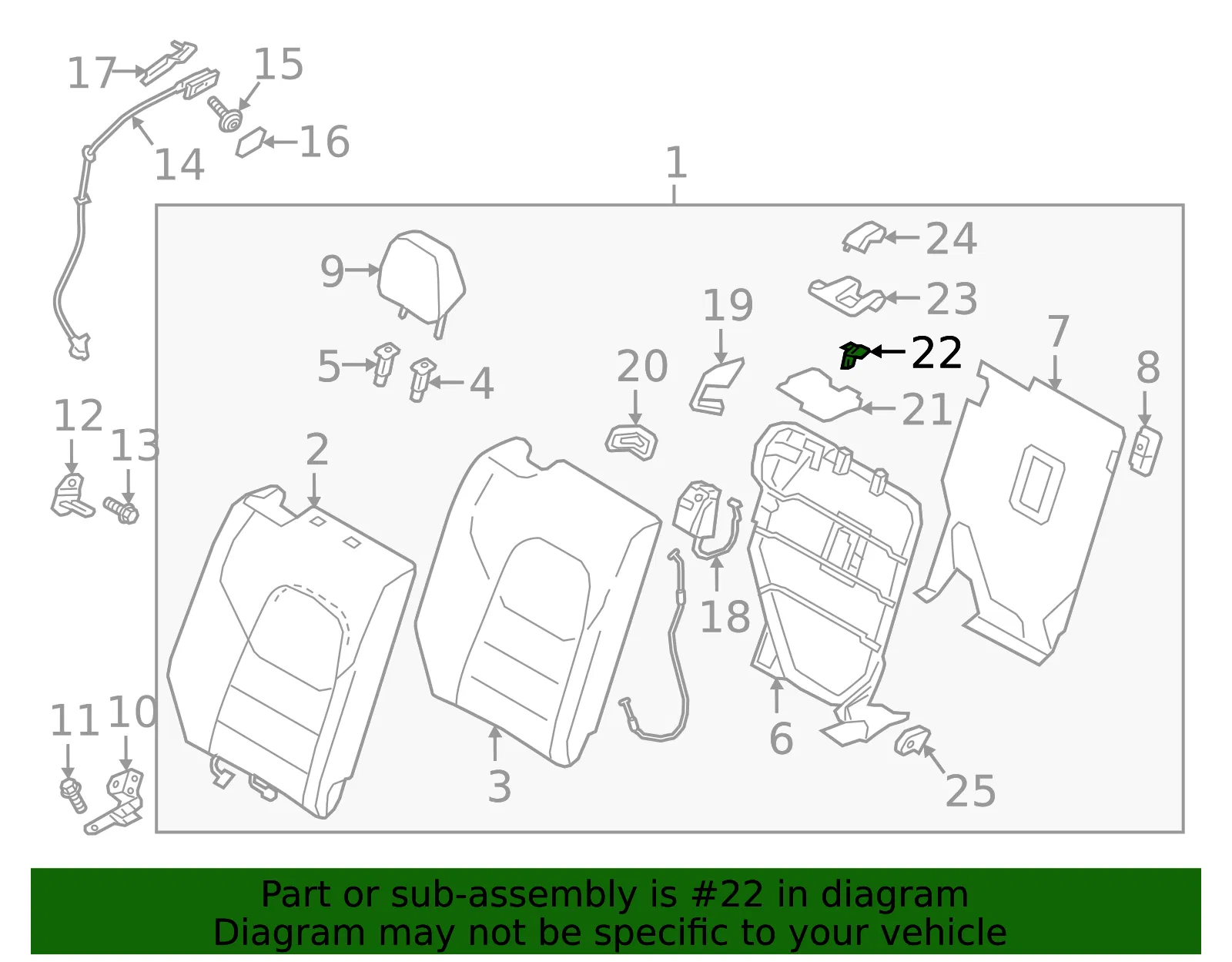 Knob - Mazda (k1238829939) - view 2