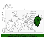 Seat Back Panel - Mazda (k123883n8) - view 4