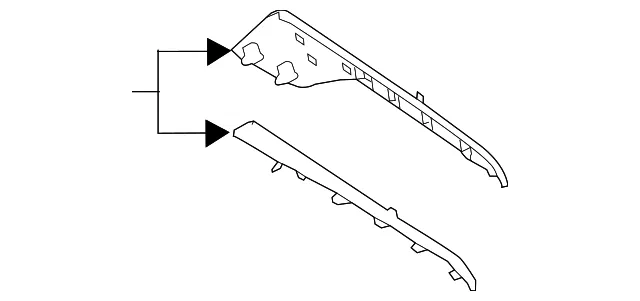 Console Trim Panel - Mazda (k1286447xd38)
