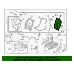 Seat Back Panel - Mazda (k132882f0) - view 4