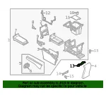 Console Bracket - Mazda (k1396441x) - view 4