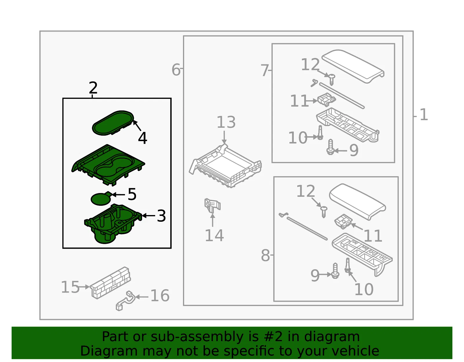 Trim Panel - Mazda (k13964430b02) - view 2
