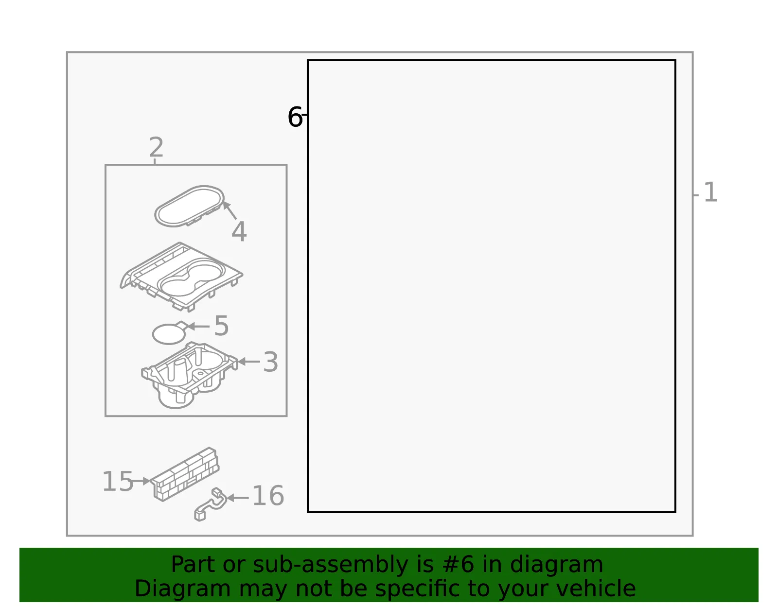 Console Lid - Mazda (k139644603c) - view 2