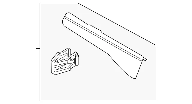 Console Trim Panel - Mazda (k1396448x3c)