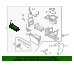 Console Compartment - Mazda (k1396450x02) - view 4