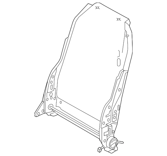 Seat Back Frame - Mazda (ka0g8868x)