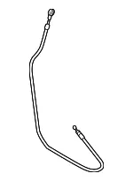 Folding Seat Release Cable - Mazda (ka0h88439) - view 3