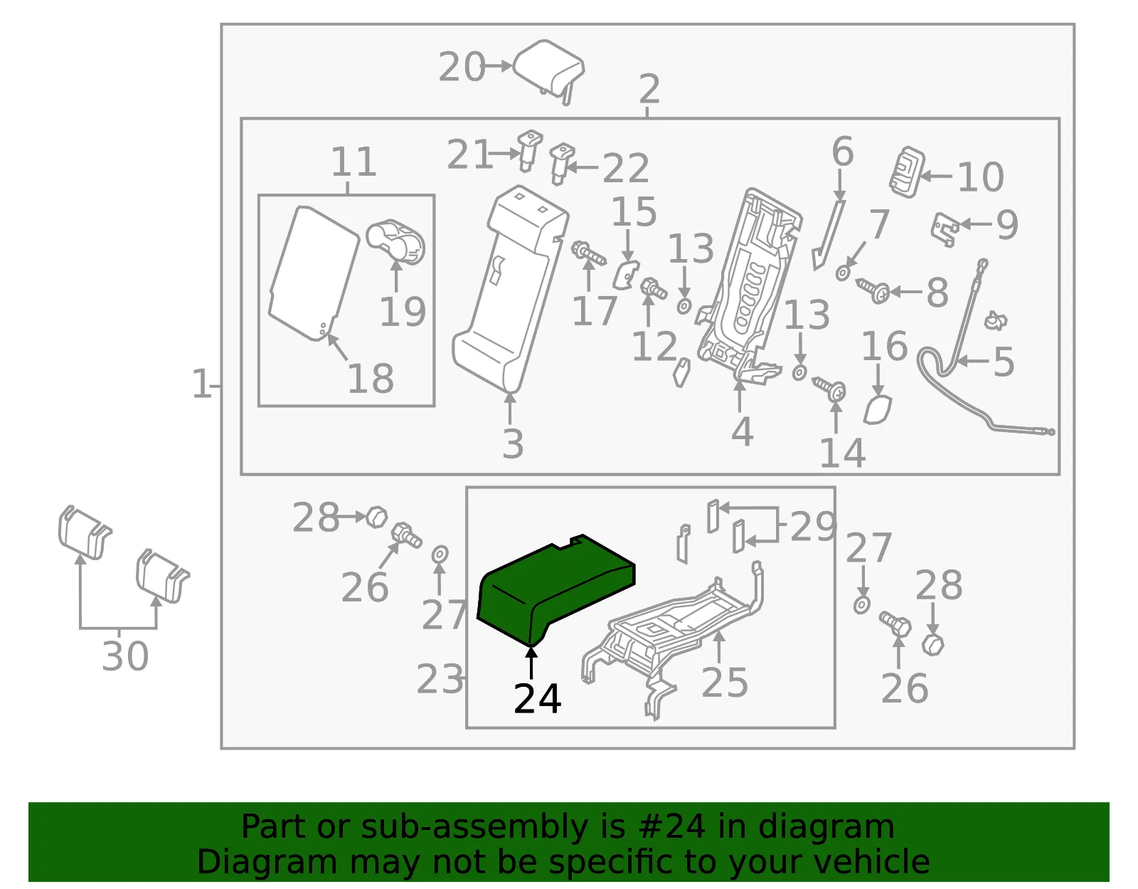Cushion Cover - Mazda (ka0m8822102) - view 2
