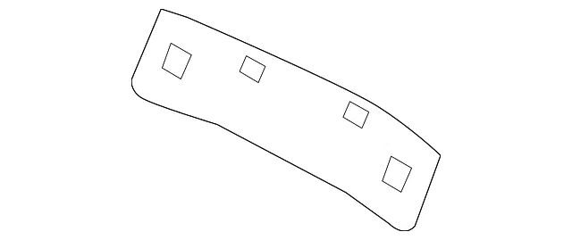 Seat Lumbar Support Cushion Bracket - Mazda (ka0n88953)