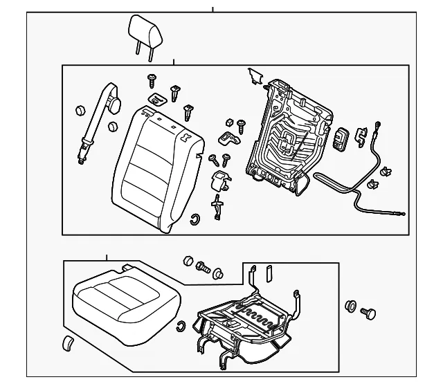 Seat Assembly - Mazda (ka0p5725x39)