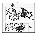 Seat Assembly - Mazda (ka0p5725x39) - view 3