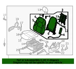 Seat Back Assembly - Mazda (kaad8818002) - view 4