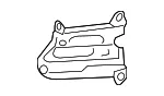 Lower Dash Panel Gusset - Mazda (kb7w56521) - view 3